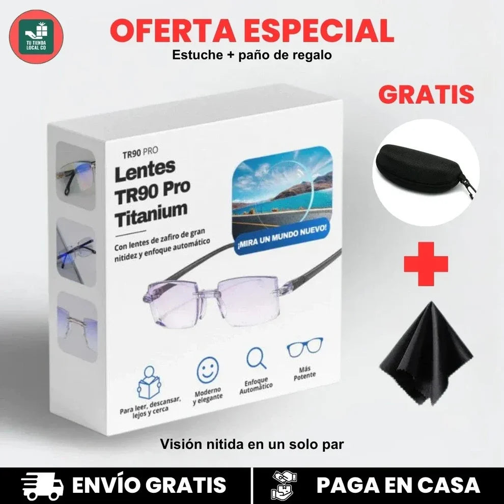 OptiFlex TR90®: Gafas Multifocales Fotocromáticas con Filtro de Luz Azul