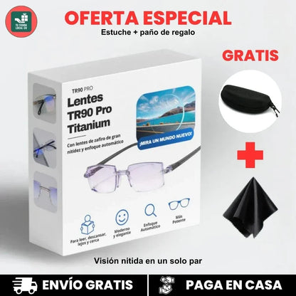 OptiFlex TR90®: Gafas Multifocales Fotocromáticas con Filtro de Luz Azul